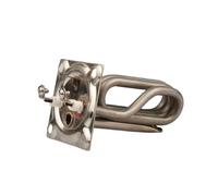 Riscaldatore a 4 serpentine con coperchio quadrato in acciaio inossidabile da 67x67 mm - Elemento riscaldante anello impermeabile for generatore di vapore(3000W 220V)