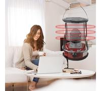 Riscaldatore a cherosene da campeggio non elettrico Stufa a cherosene interna efficiente for il riscaldamento Cottura Acqua bollente(4.6L/Red)