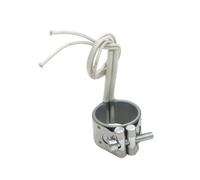 Riscaldatore a fascia 2 pezzi diametro interno 35 mm AC220V 25 mm/30 mm/35 mm/40 mm altezza potenza 80 W/100 W/120 W/130 W riscaldamento in acciaio inossidabile (Color : 130W 35x40mm(IDxH), Size : 2