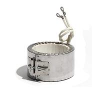 Riscaldatore a fascia in ceramica da 250 mm di diametro e 50~100 mm di altezza, elemento riscaldante 110 V/220 V/380 V, 1900 W/2500 W/3100 W/3900 W(380V,2500W 250x60mm DxH)