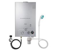Riscaldatore A Gas Propano Riscaldatore Di Acqua Istantaneo 6L/8L/10L/12L/16L/18L Riscaldatore Di Acqua 36KW Serbatoio Senza Serbatoio Riscaldatore Di Acqua In Acciaio Inox(10L)