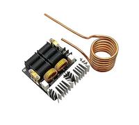 Riscaldatore a induzione, 1000W 20A ZVS Scheda di riscaldamento a induzione a bassa tensione Modulo di alimentazione Bobina di riscaldamento del driver Flyback(Finished product)