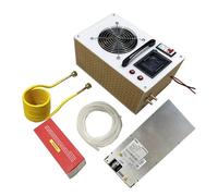 Riscaldatore a Induzione, 2500W Induction Heater High Frequency Induction Heating Machine Metal Smelting Furnace+power Supply