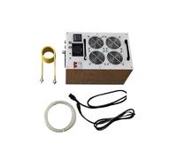 Riscaldatore a induzione, 5000W High Frequency Induction Heater Induction Heating Machine Metal Smelting Furnace(A)