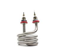 Riscaldatore a Induzione Elemento riscaldante a spirale elettrico da 2,5KW SUS304 M16 Scaldabagno ad immersione a vite for distillazione/fermentazione del serbatoio dell'acqua