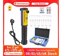 Riscaldatore a induzione magnetica elettromagnetica senza fiamma da 1000W con kit di bobine da 8 pezzi per macchina di riparazione per la rimozione dei bulloni per uso automatico