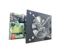 Riscaldatore a induzione ZVS da 3000 W Riscaldamento a Macchina for il riscaldamento della scheda PCB + Bobina di + Rucible 70 ml + Pompa + Alimentatore Funzionamento facile(Silver)