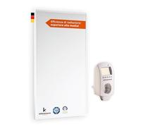 Riscaldatore a infrarossi Könighaus - 1200 watt ✓ Doppia protezione anti-surriscaldamento ✓ Temperatura di esercizio in 2-4 min ✓ Montaggio a parete ✓ Termostato smart