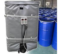 Riscaldatore a tamburo a prova di esplosione con controllo termostato per un riscaldamento esterno sicuro di barili di olio e borse IBC