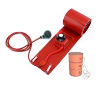 riscaldatore a tamburo Metallo Riscaldatore A Fascia For Barili Da 55 Galloni, Riscaldatore For Fusti In Metallo For Impieghi Gravosi Con Termostato, Termostato Regolabile Da 0 A 150 °C, Cuscinetto Ri