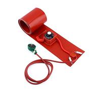 Riscaldatore a Tamburo per Olio, Nuovo 200L / 55Gallon 240V 1000W Riscaldatore a Tamburo per Olio in Metallo siliconico con termostato Regolabile Utensili Domestici Compag