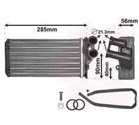VAN WEZEL 09006239 Scambiatore calore per riscaldamento abitacolo
