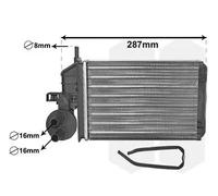 Riscaldatore abitacolo 17006259 VAN WEZEL per FIAT SEICENTO / 600