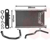 Riscaldatore abitacolo 21006069 VAN WEZEL per JEEP CHEROKEE