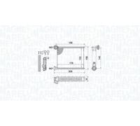 Riscaldatore abitacolo 350218459000 MAGNETI MARELLI per RENAULT CLIO IV