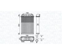 Riscaldatore abitacolo 350218512000 MAGNETI MARELLI per OPEL VAUXHALL