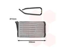 Riscaldatore abitacolo 37006196 VAN WEZEL per OPEL OMEGA B OMEGA B Familiare