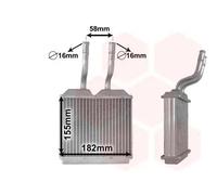 VAN WEZEL 37006197 Scambiatore calore per riscaldamento abitacolo Radiatore Riscaldamento Radiatore riscaldamento Scambiatore calore per riscaldamento abitacolo