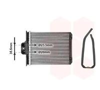 VAN WEZEL 37006217 Scambiatore calore per riscaldamento abitacolo