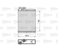 VALEO 811517 Scambiatore calore per riscaldamento abitacolo