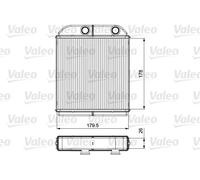 Riscaldatore abitacolo 811538 VALEO per VOLVO S40 I V40 Familiare