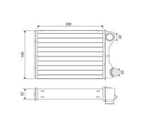 Valeo 811569 - Scambiatore di calore per abitacolo