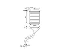 Valeo Scambiatore calore per riscaldamento abitacolo 811603 – per Hyundai i20 II/Coupe/III