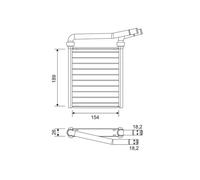 VALEO 811626 Scambiatore calore per riscaldamento abitacolo