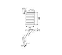 Riscaldatore abitacolo 811648 VALEO per KIA HYUNDAI