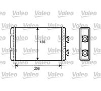 VALEO 812220 Scambiatore calore per riscaldamento abitacolo