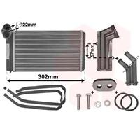 VAN WEZEL 58006201 Scambiatore calore per riscaldamento abitacolo