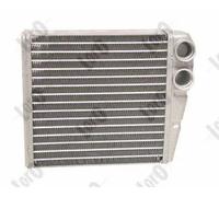 Riscaldatore abitacolo Alette di raffreddamento saldate 035-015-0001-B ABAKUS