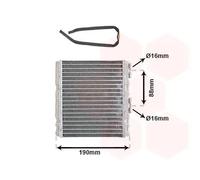 VAN WEZEL 13006139 Scambiatore calore per riscaldamento abitacolo