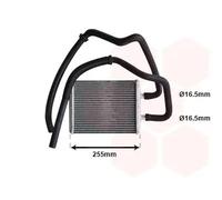 VAN WEZEL 28006105 Scambiatore calore per riscaldamento abitacolo