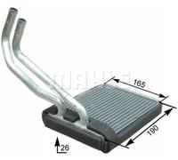 MAHLE ORIGINAL AH 177 000P Scambiatore calore per riscaldamento abitacolo