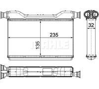 MAHLE AH 189 000P scambiatore di calore per interni