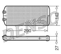 Riscaldatore abitacolo DRR07005 DENSO per CITROËN PEUGEOT