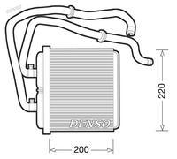 Riscaldatore abitacolo DRR12003 DENSO per IVECO DAILY III Pianale piatto/Telaio