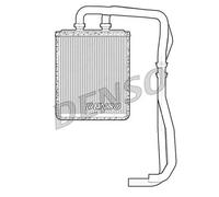Scambiatore di calore, riscaldamento interno DENSO DRR12011
