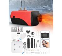 Riscaldatore ad aria diesel da 8 kW e 24 V, monitor LCD, riscaldamento rapido, riscaldatore diesel, temperatura costante con silenziatore, telecomando, riscaldatore da parcheggio per camion, auto,