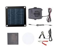 Riscaldatore ad energia solare Riscaldatore solare portatile da 20 W per pollaio con protezione dal surriscaldamento per cuccia per animali domestici, serra, rifugio per animali alimentato, per polla