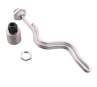 Riscaldatore ad immersione NPT da 240 V 1 POLLICE Elemento riscaldante in acciaio inossidabile 304 for attrezzature for la produzione di birra Filetto da 32 mm 4500 w 5500 w 6500 w (Color : With lock