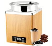 Riscaldatore alimenti commerciale da 7L e macchina per temprare cioccolato, 300W/600W, controllo touch, 30-100°C, buffet e negozi di tè al latte 3L