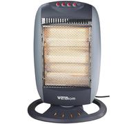 Riscaldatore Alogeni 3 Livelli 1200W Oscillante Sicuro