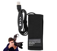 Riscaldatore anticondensa per lenti - Scaldalenti, Riscaldatore per lenti USB | Striscia riscaldante USB per OBIETTIVOs, Rimuovi rugiada dall'OBIETTIVOs della fotocamera con 3 impostazioni di calore