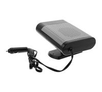 Riscaldatore Auto 12v Dc Sbrinatore per Parabrezza e Finestrini | Abs Nero, Spina Accendisigari, per Guida in Inverno, Basso Rumore, Risparmio Energetico