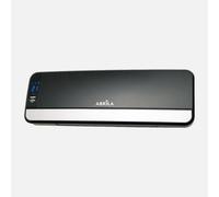 TERMOVENTILATORE FABRILAMP LENTISCO, Potenza 2000 W, 2 livelli di calore, Elementi riscaldanti in ceramica, Funzione Aria Fredda, Funzione Antigelo integrata, Telecomando, Nero, Argento