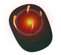 Riscaldatore da caffè -4,72 x 4,72 pollici | Controllo della temperatura, riscaldamento più veloce, schermo intelligente | Per tè, bevande, ufficio, casa, viaggi, camera da , appartamento