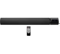 Riscaldatore da esterno a infrarossi Caleo WiFi - Con telecomando, montaggio a parete/soffitto, IP44, 3 livelli di riscaldamento (1800 W / 2400 W / 3000 W) (1800 watt: 124 × 15 × 6,5 cm)
