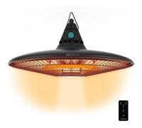 Riscaldatore da Esterno Cecotec Readywarm 1500 Power Ceiling 1500W Halogeno IP65 Telecomando